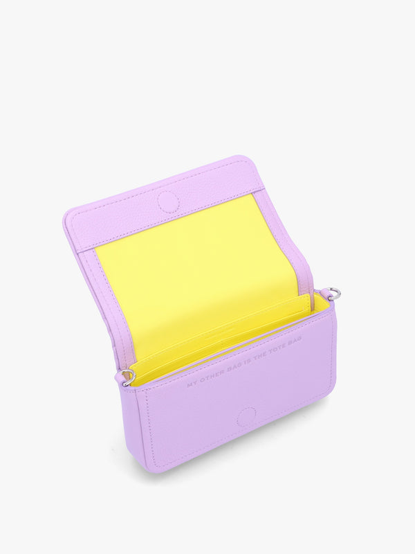The Leather Mini Wisteria Cross-Body Bag