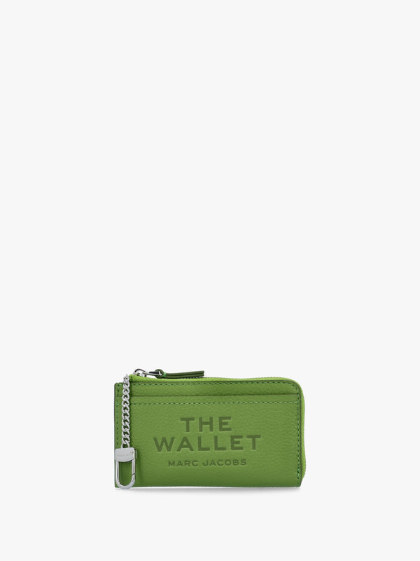 The Leather Top Zip Kiwi Multi Wallet