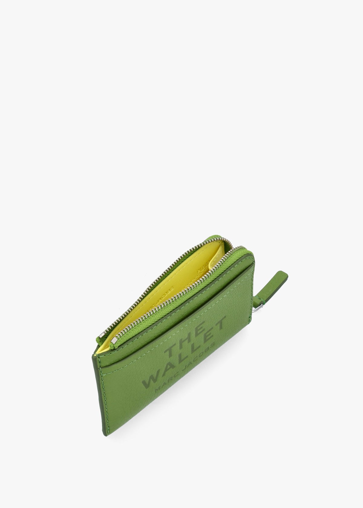 The Leather Top Zip Kiwi Multi Wallet