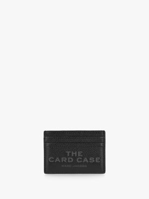The Leather Black Card Case