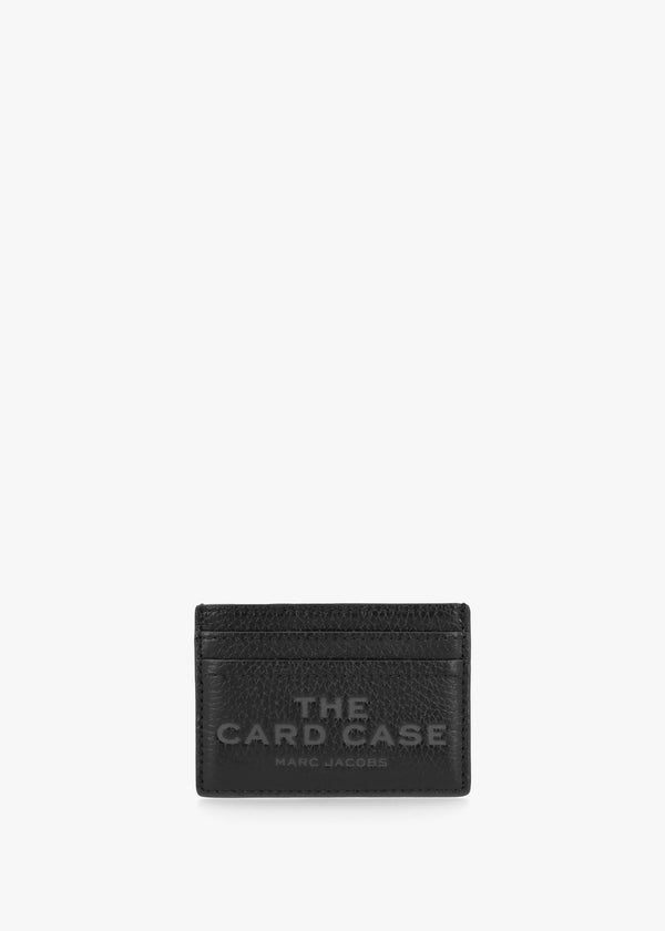 The Leather Black Card Case
