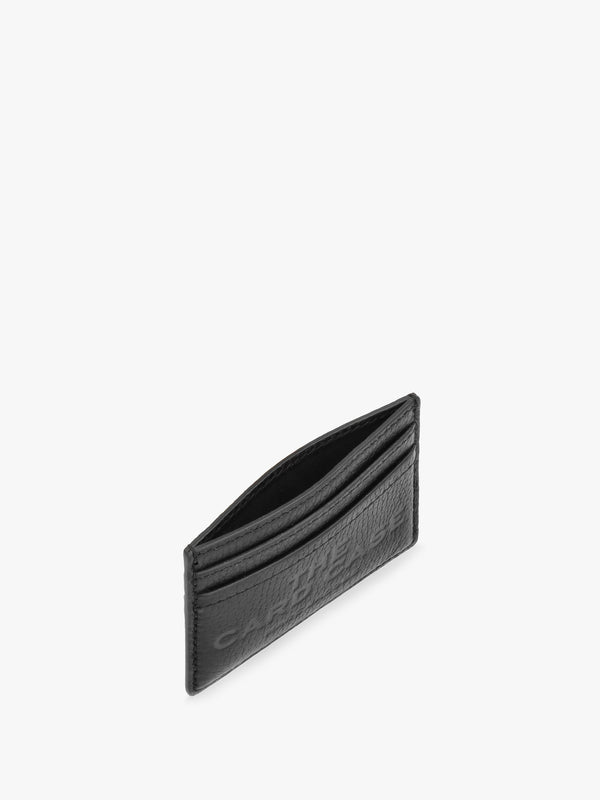 The Leather Black Card Case