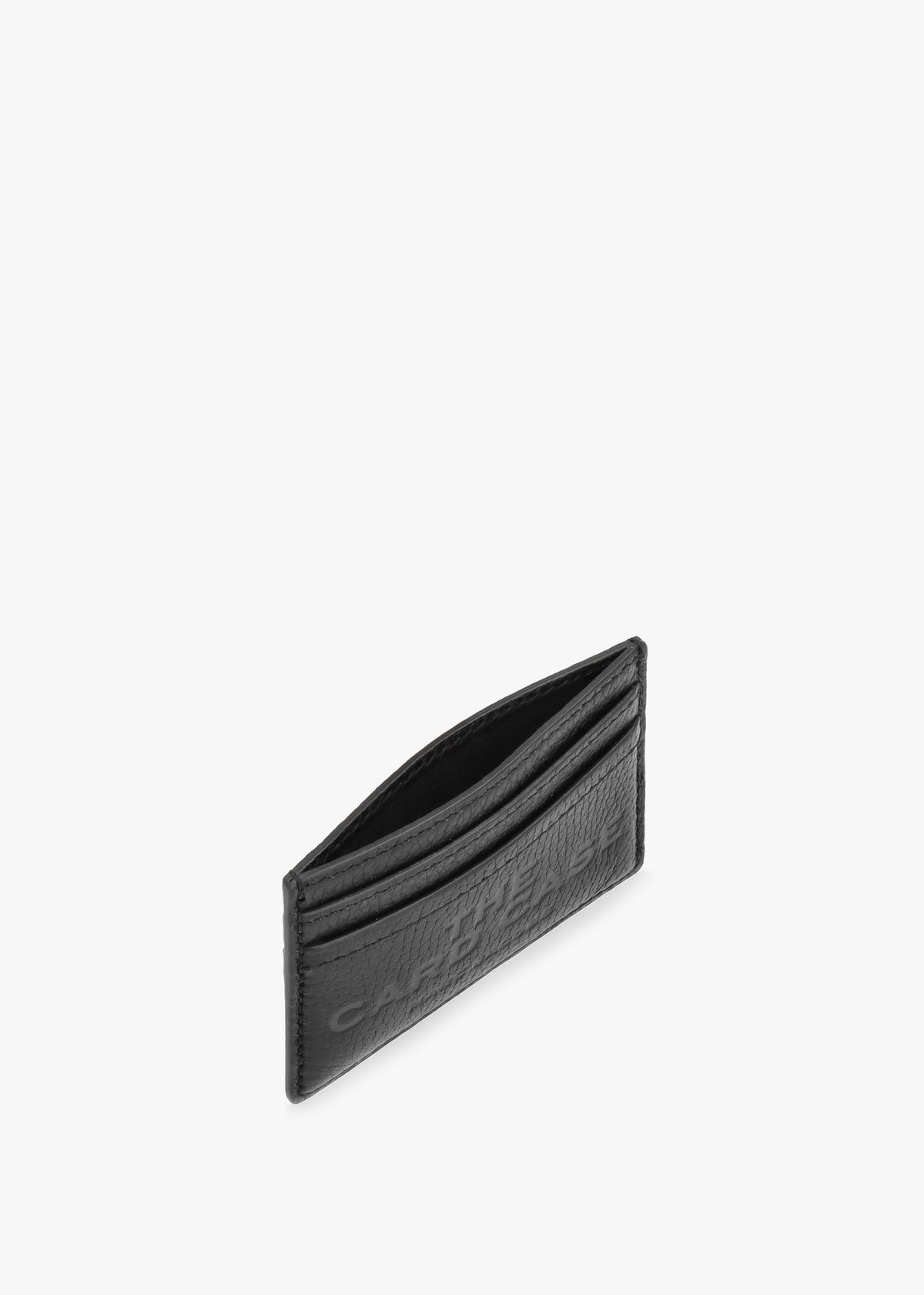 The Leather Black Card Case