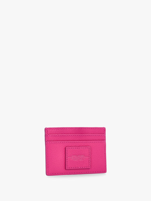 The Leather Hot Pink Card Case