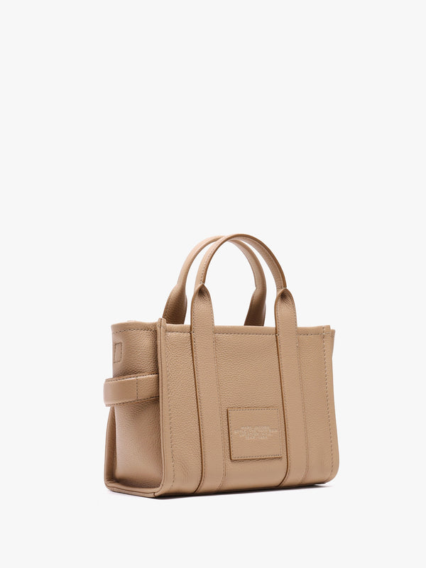 The Leather Small Camel Tote Bag