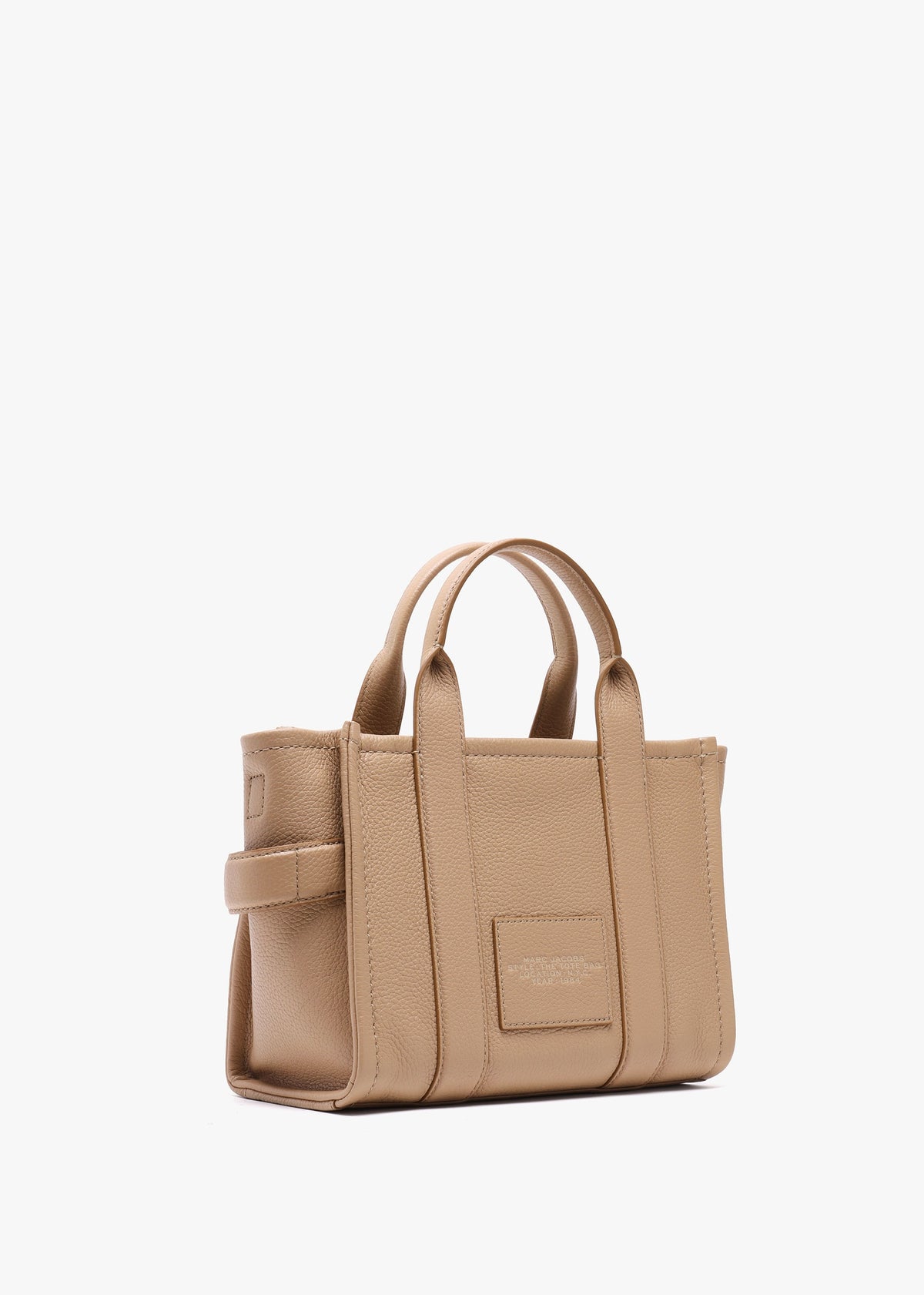The Leather Small Camel Tote Bag