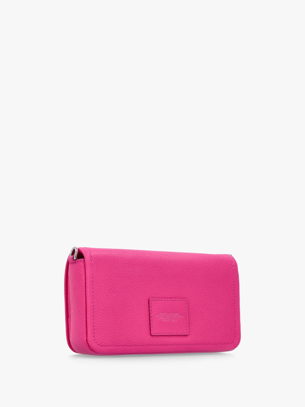 The Leather Mini Hot Pink Cross-Body Bag