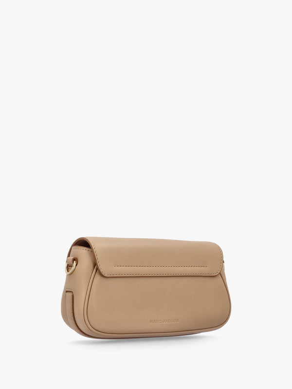 The Clover Camel Leather Shoulder Bag