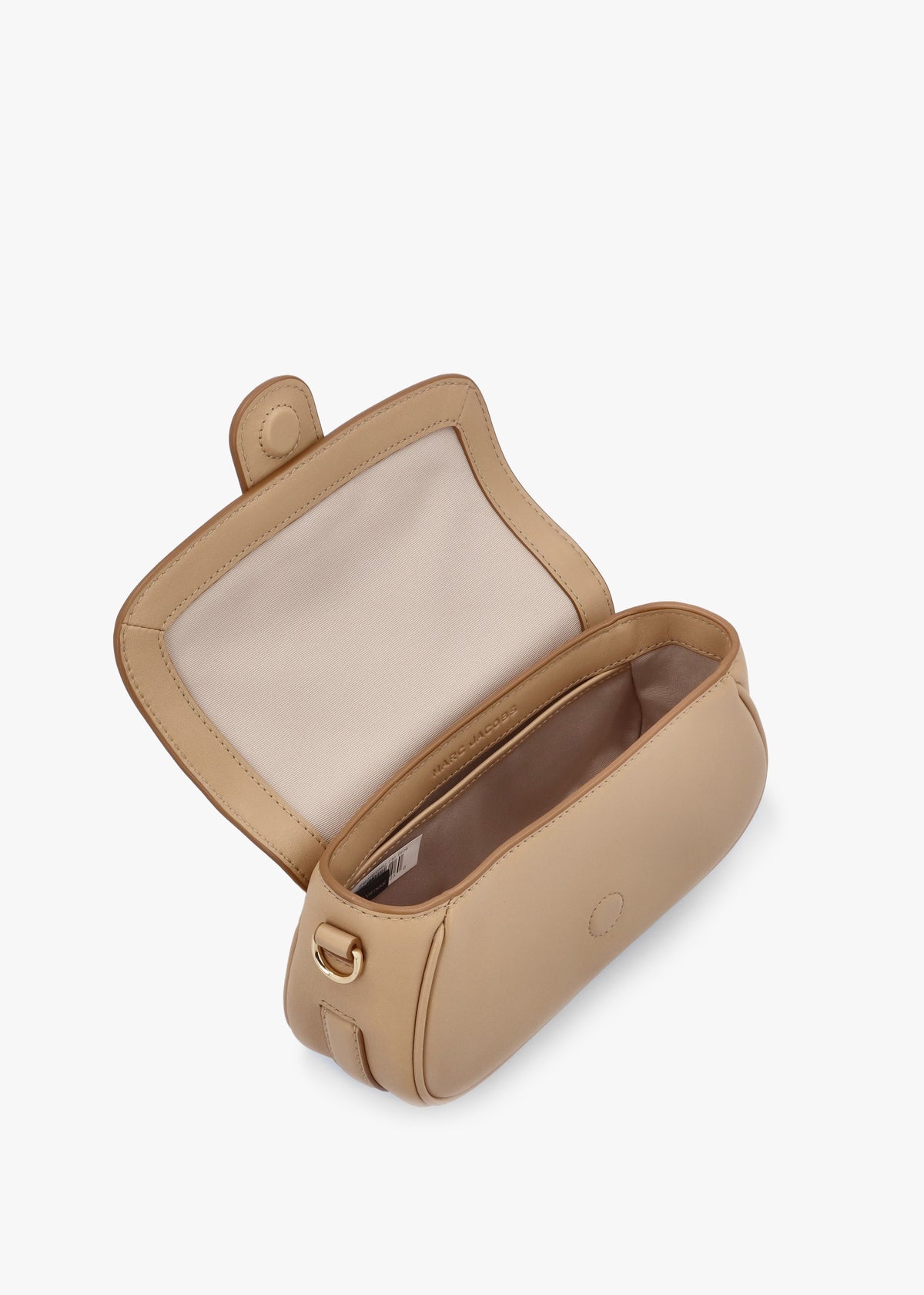 The Clover Camel Leather Shoulder Bag