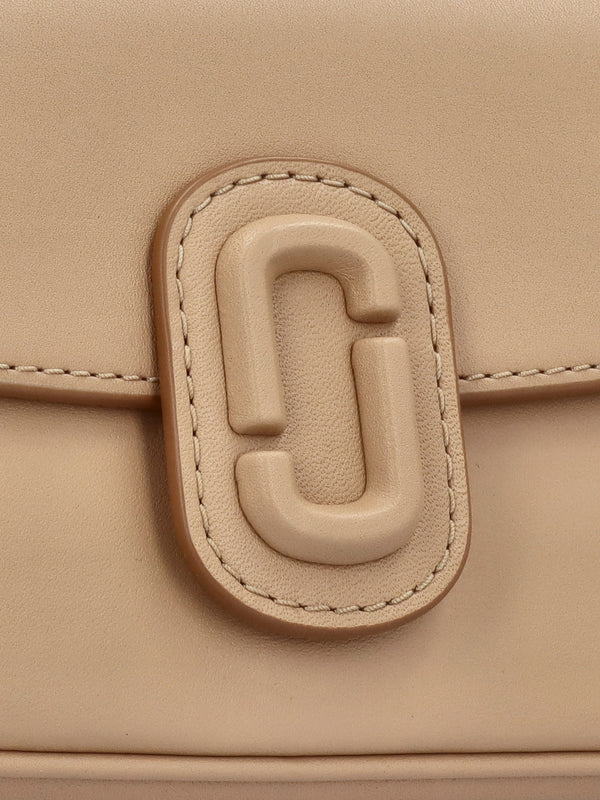 The Clover Camel Leather Shoulder Bag