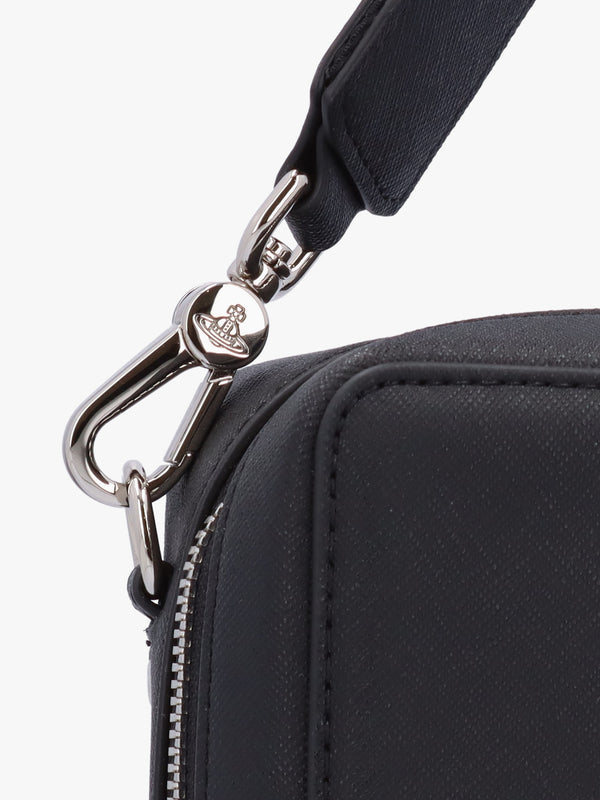 Unisex Melih Black Camera Bag