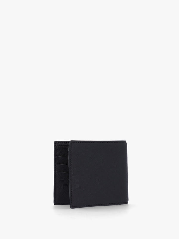 Men's Billfold Black Wallet