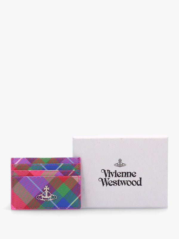 Candy Tartan Flat Card Case