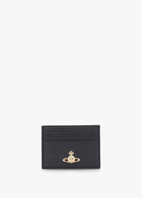 Black Flat Card Case