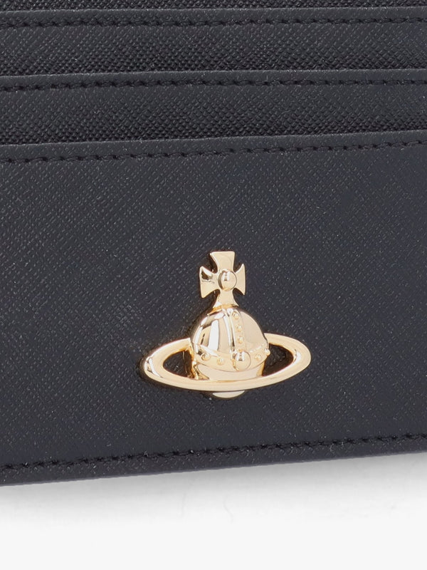Black Flat Card Case