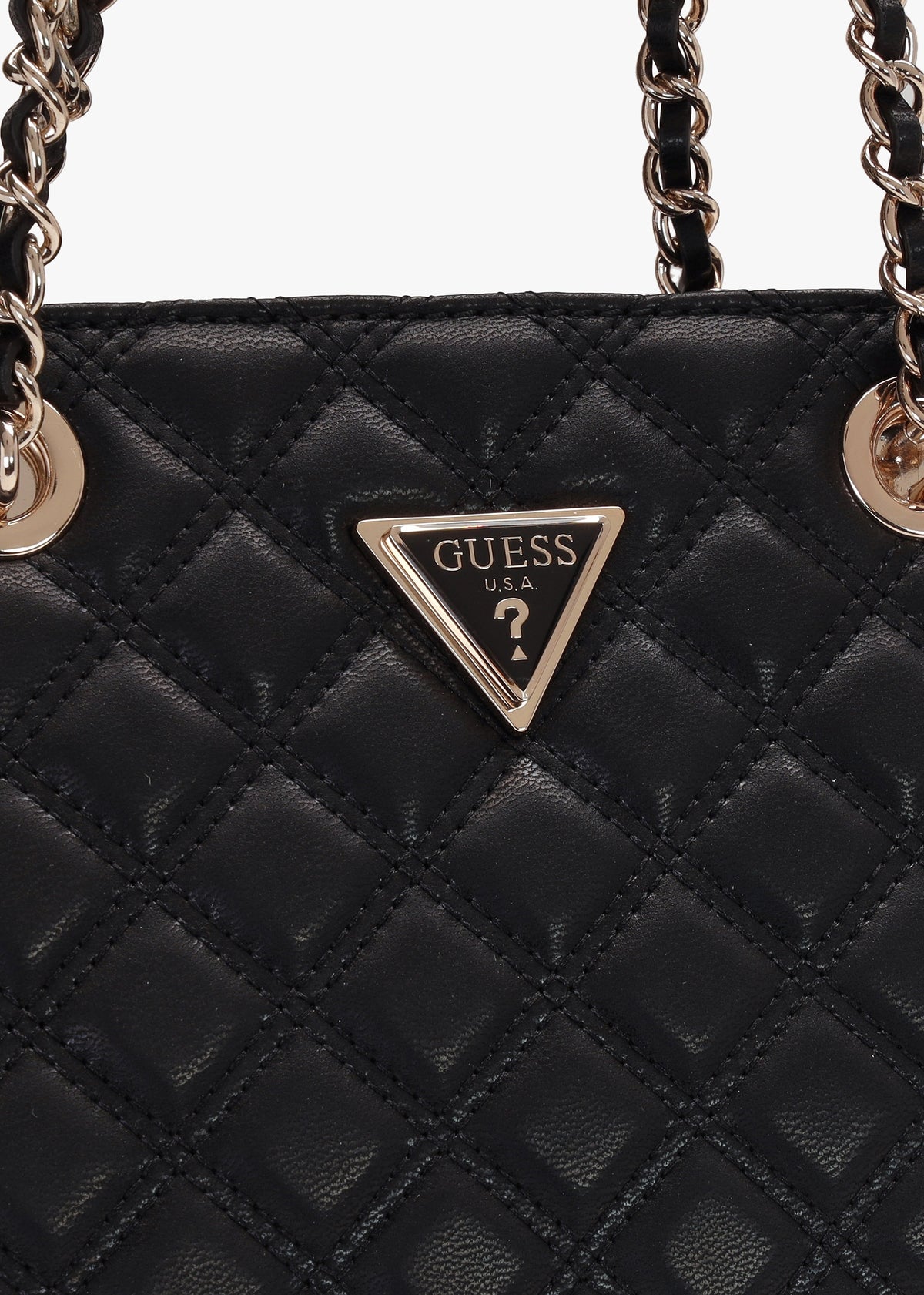 Dome Black Quilted Shoulder Bag