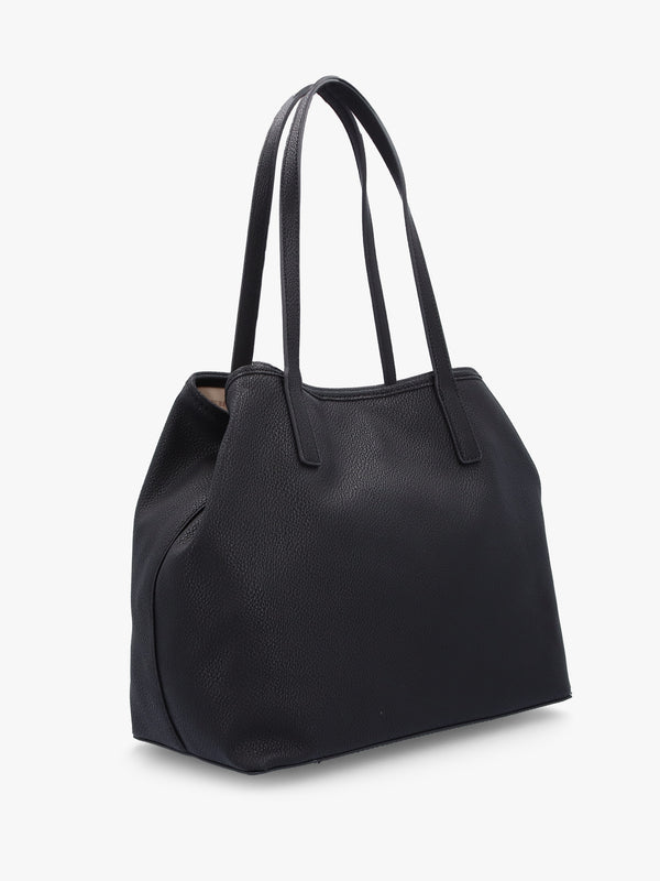 Vikky II Black Tote Bag