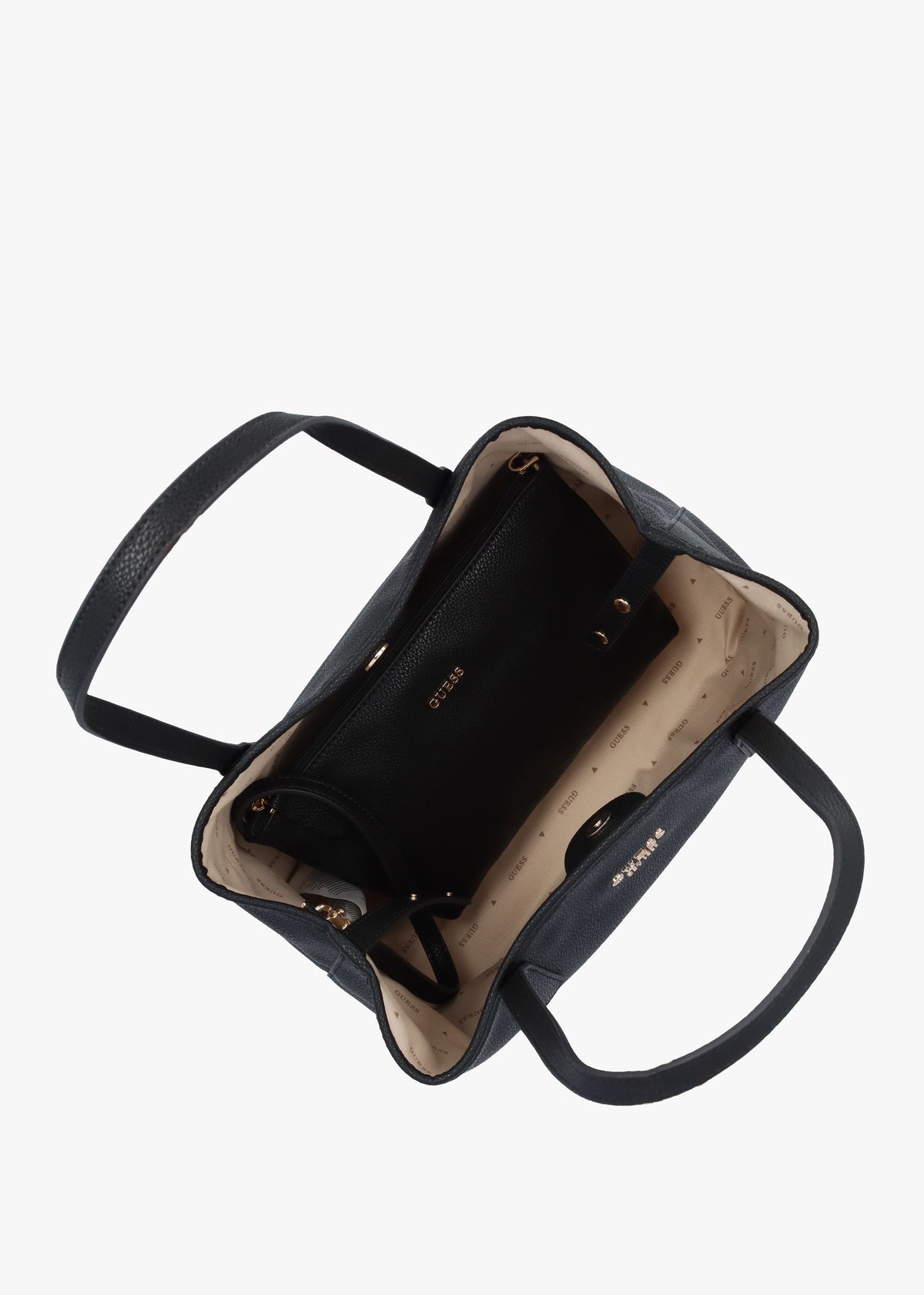 Vikky II Black Tote Bag