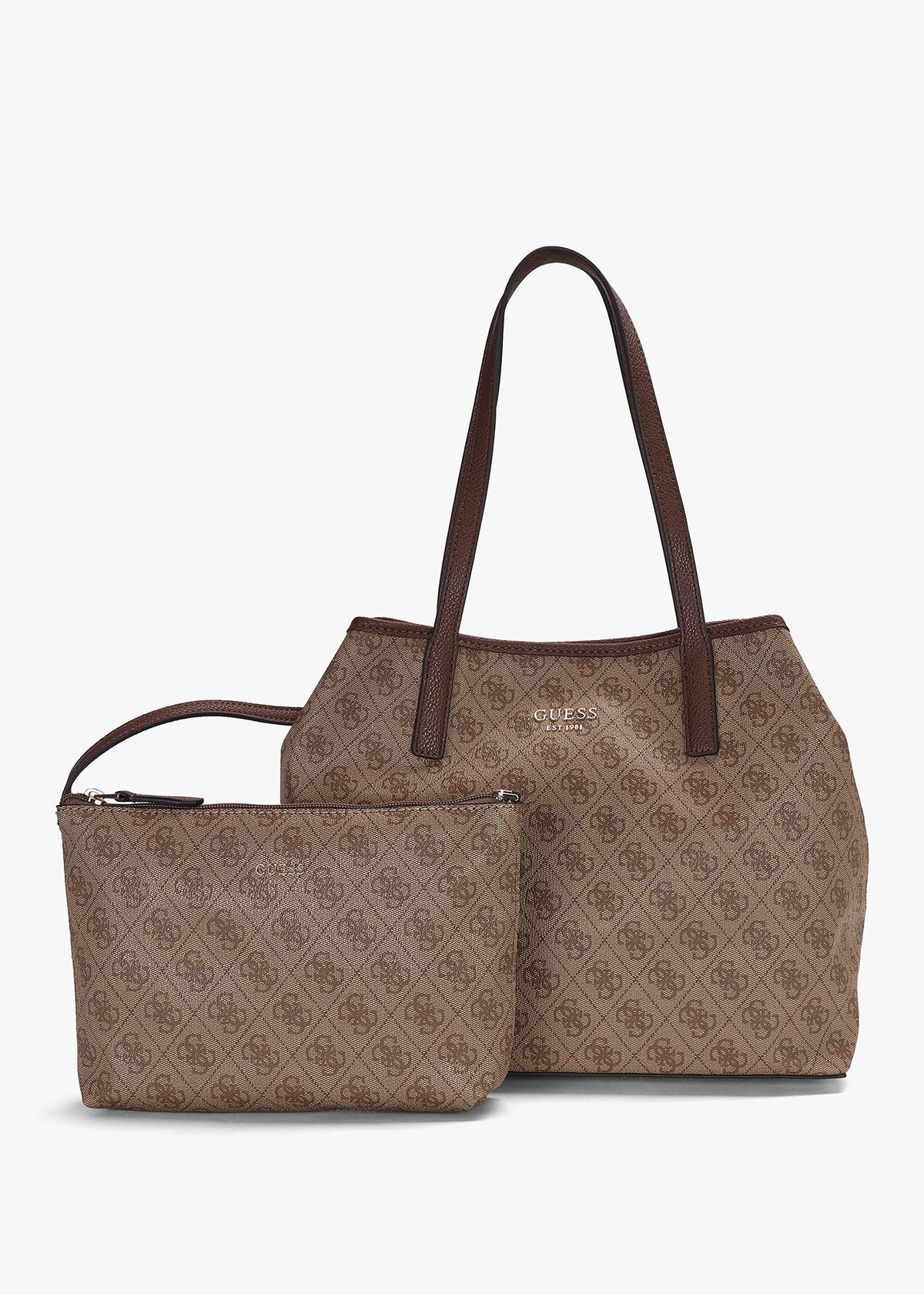 Vikky II Latte Logo Tote Bag