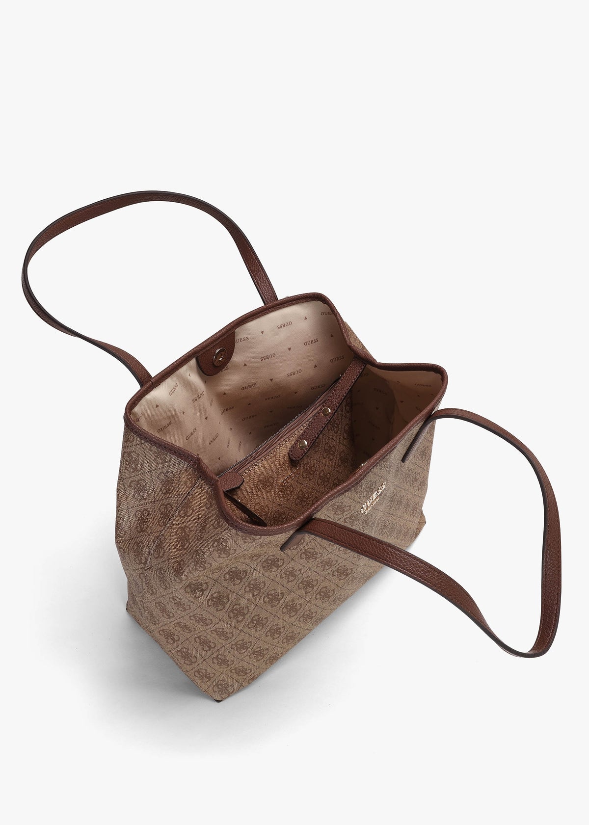 Vikky II Latte Logo Tote Bag