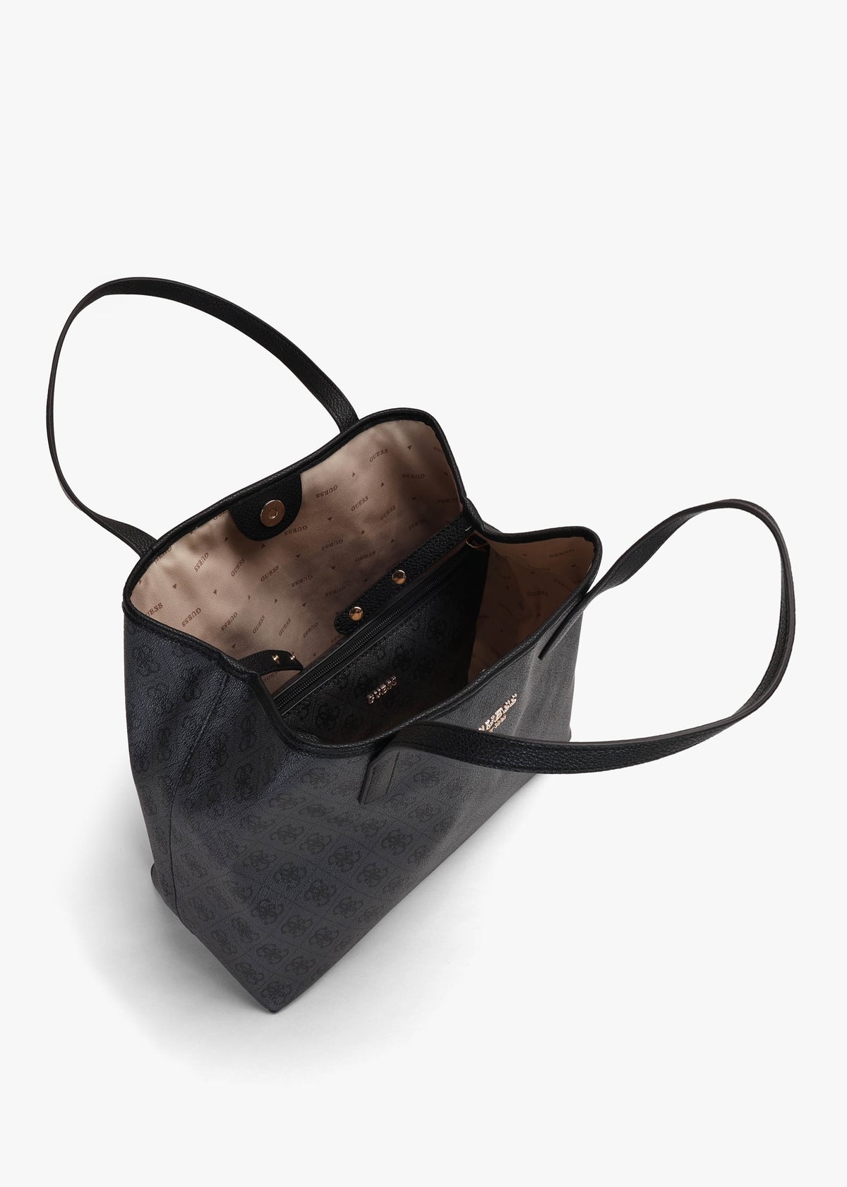 Vikky II Coal Logo Tote Bag