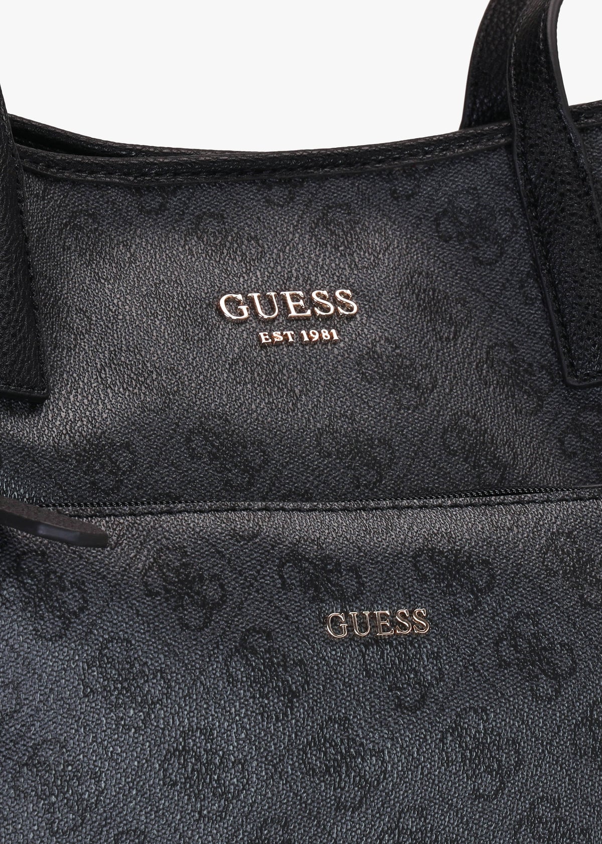 Vikky II Coal Logo Tote Bag