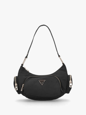 Eco Gemma Black Shoulder Bag
