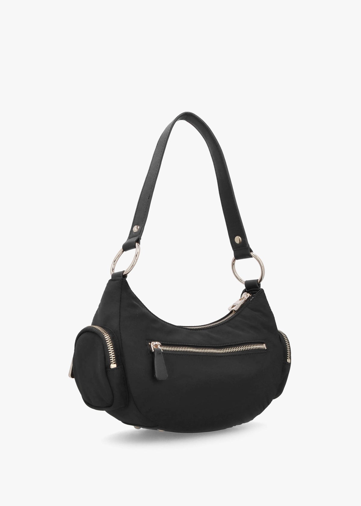 Eco Gemma Black Shoulder Bag