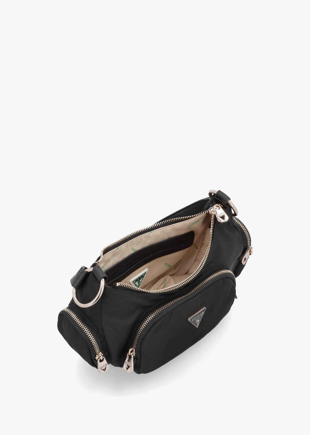 Eco Gemma Black Shoulder Bag