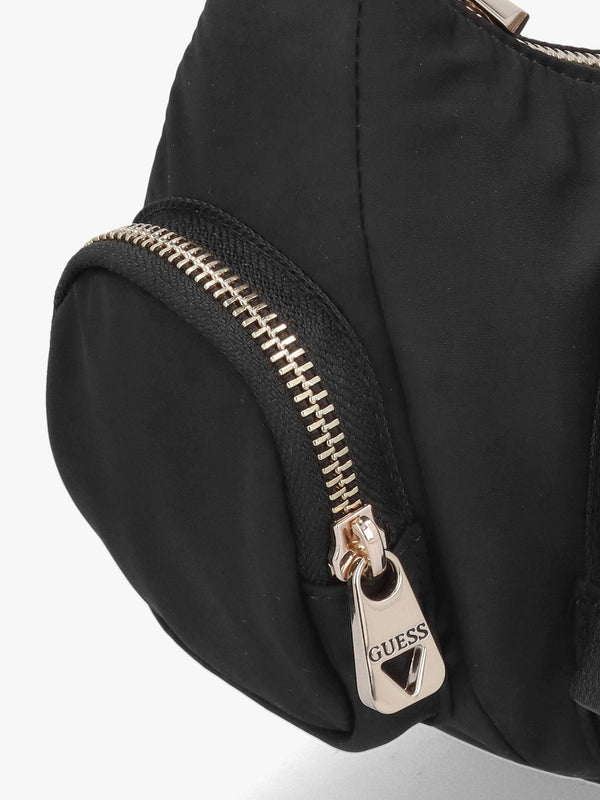 Eco Gemma Black Shoulder Bag