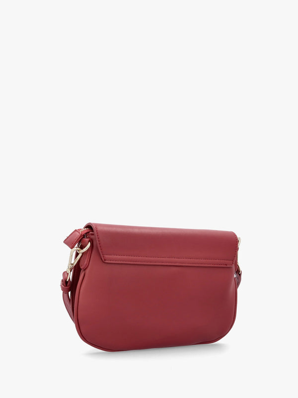 Moses Rosso Scuro Front Flap Cross-Body Bag