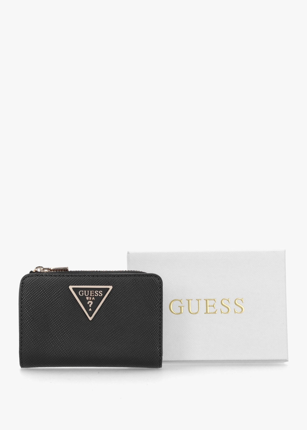 Laurel Black Zip Around Purse