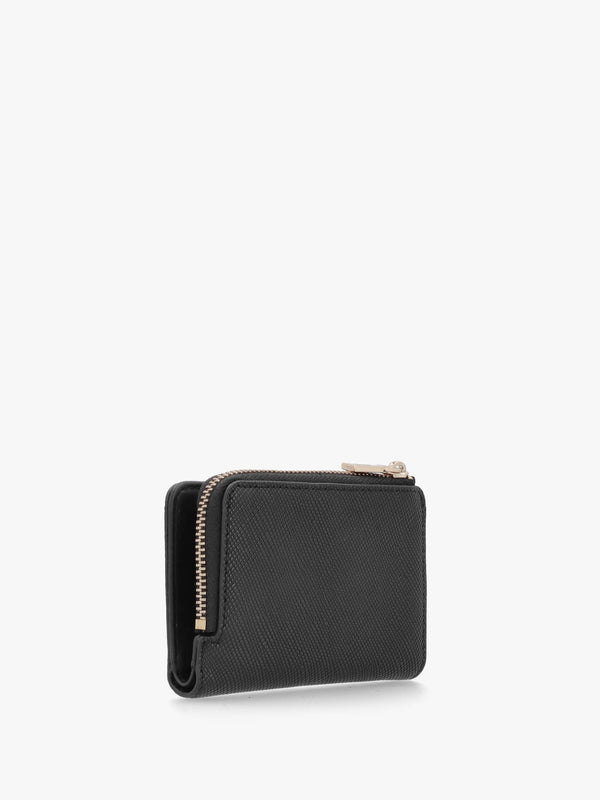 Laurel Black Zip Around Purse