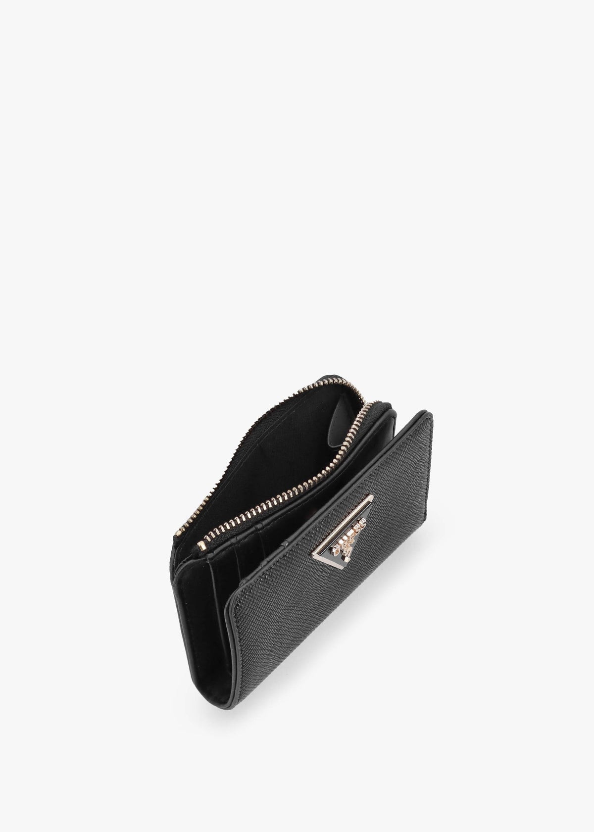 Laurel Black Zip Around Purse