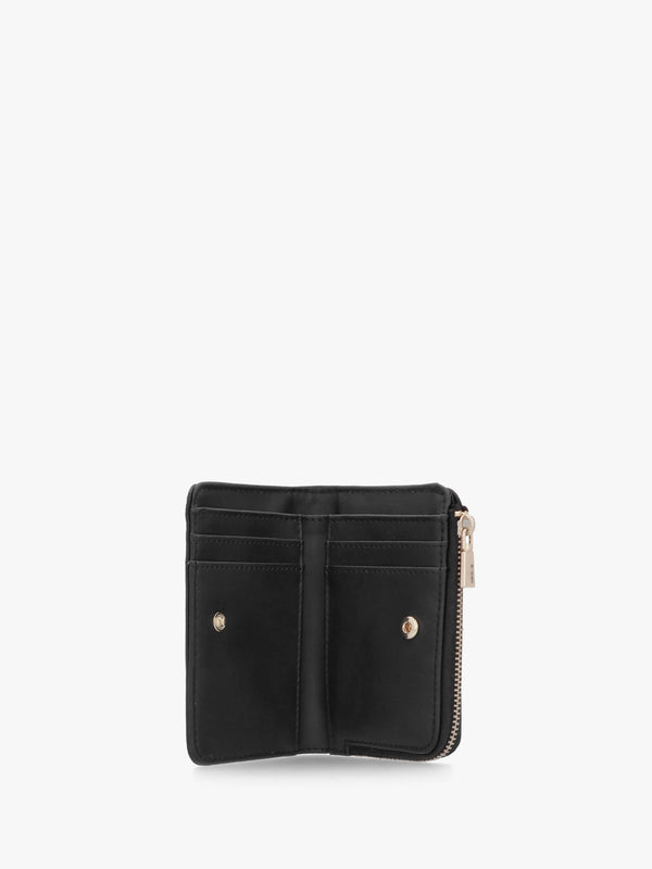 Laurel Black Zip Around Purse