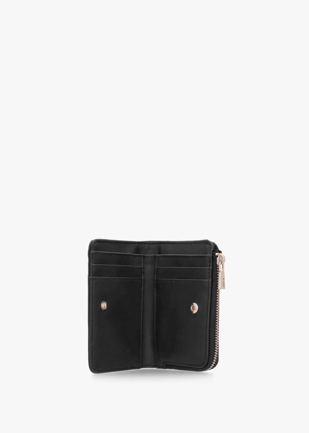 Laurel Black Zip Around Purse