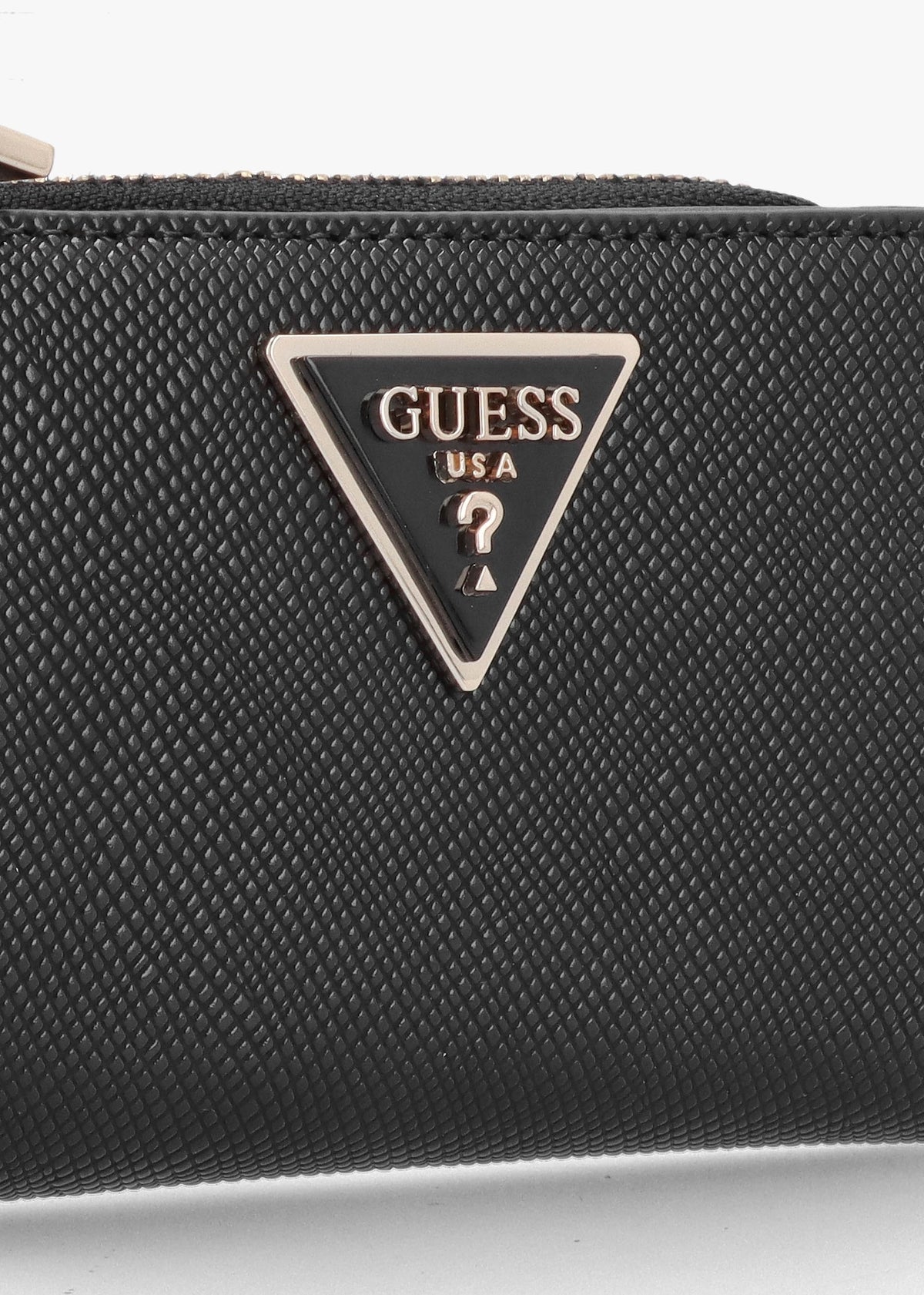 Laurel Black Zip Around Purse