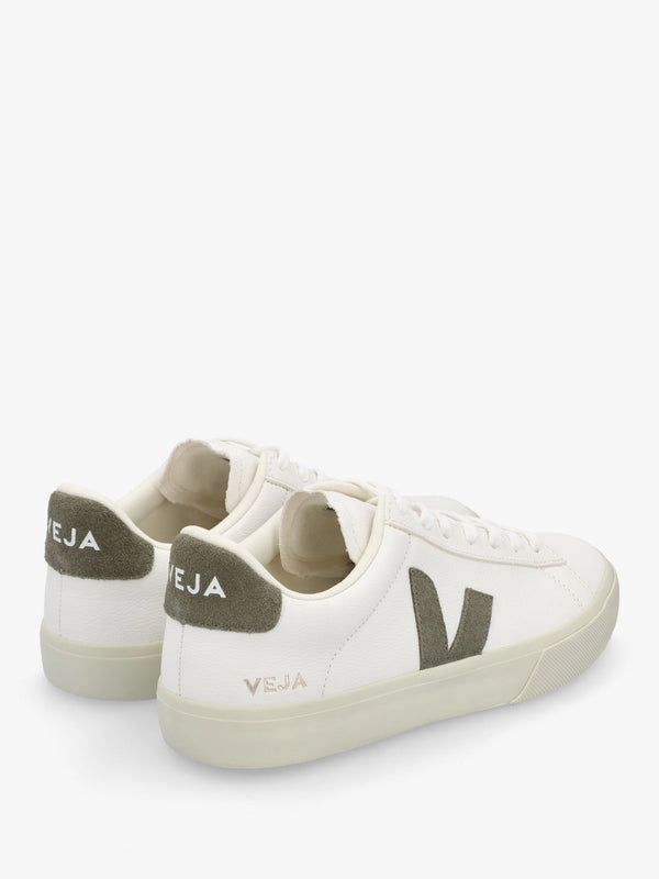 Men's Campo Chromefree Leather Extra White Khaki Trainers