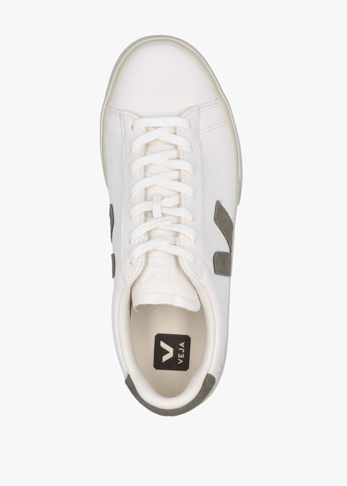 Men's Campo Chromefree Leather Extra White Khaki Trainers