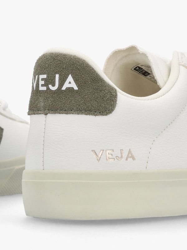 Men's Campo Chromefree Leather Extra White Khaki Trainers