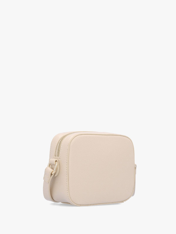 Divina Beige Pebbled Camera Bag
