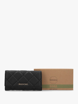 Ocarina Relove Recycle Quilted Nero Wallet