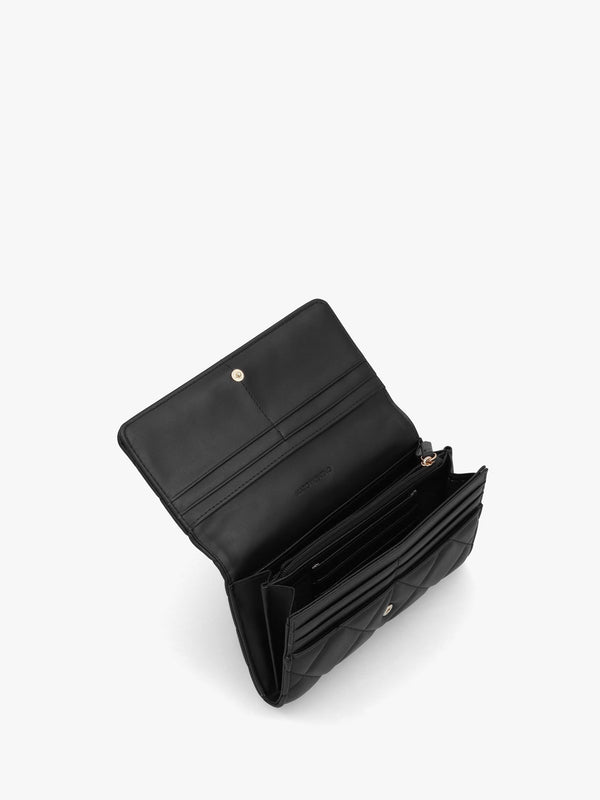 Ocarina Relove Recycle Quilted Nero Wallet