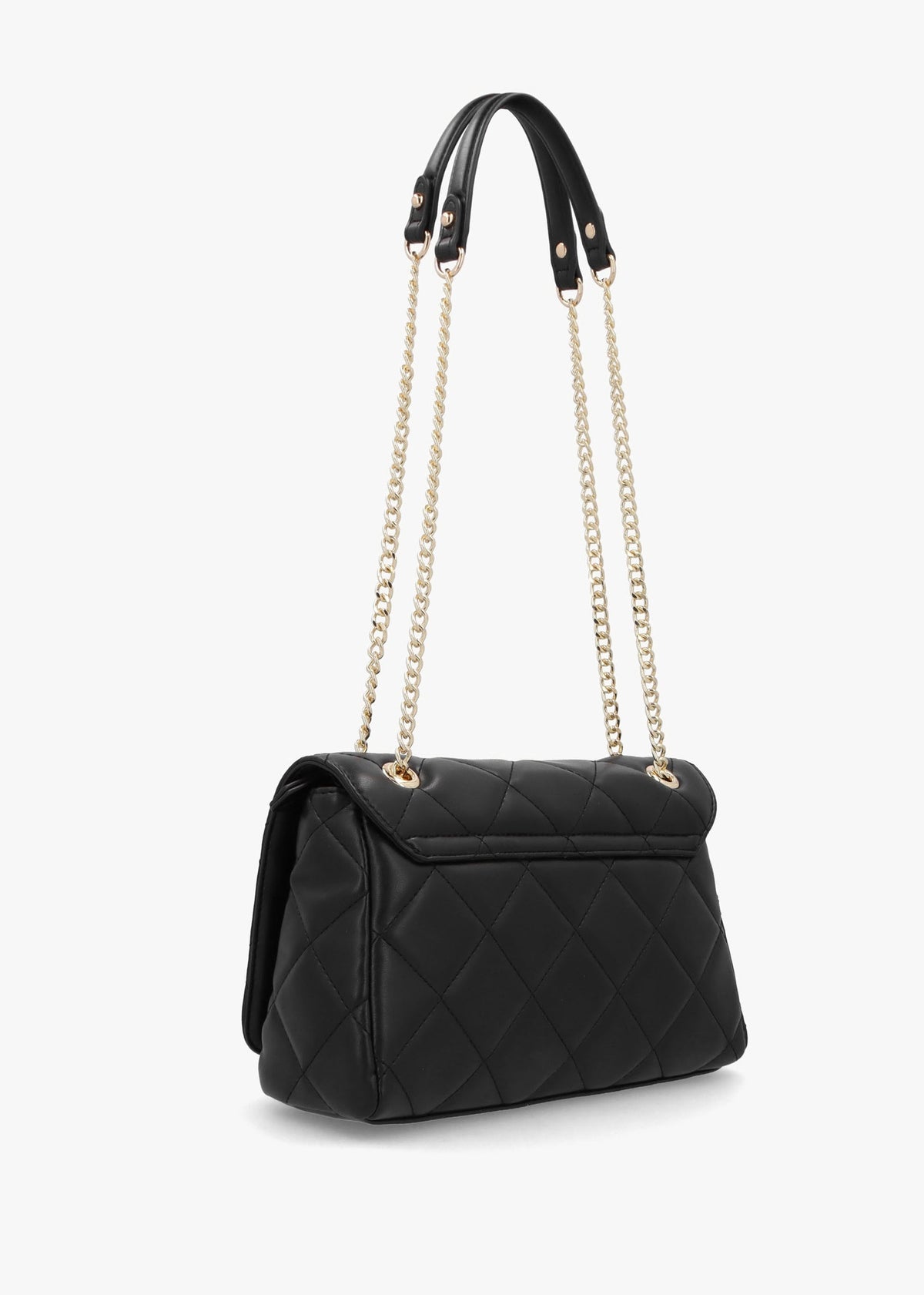Ocarina Quilted Nero Satchel Bag