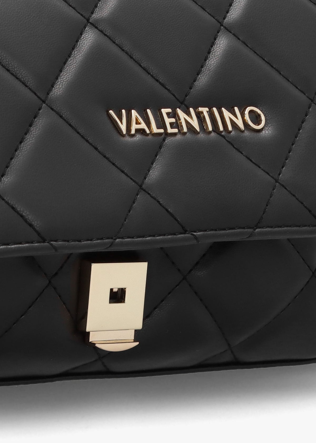 Ocarina Quilted Nero Satchel Bag