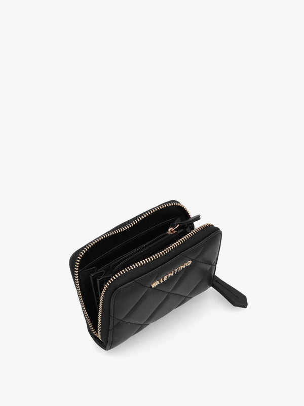 Small Ocarina Relove Recycle Nero Zip Around Purse