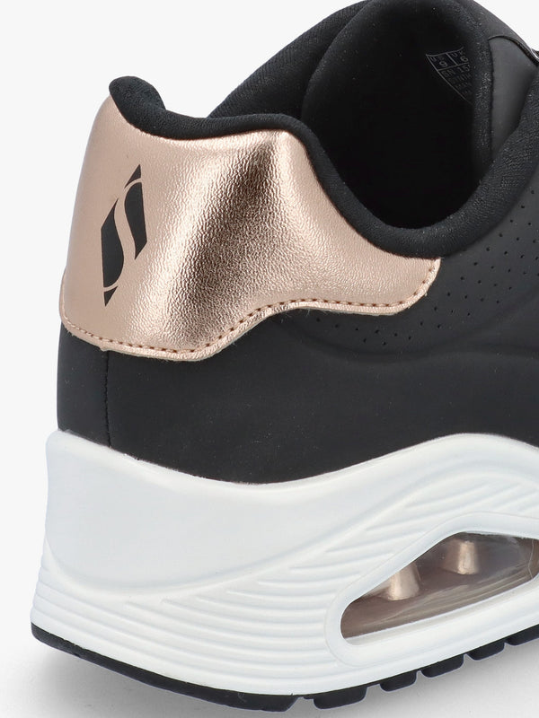 Women’s Uno Shimmer Away Black Trainers