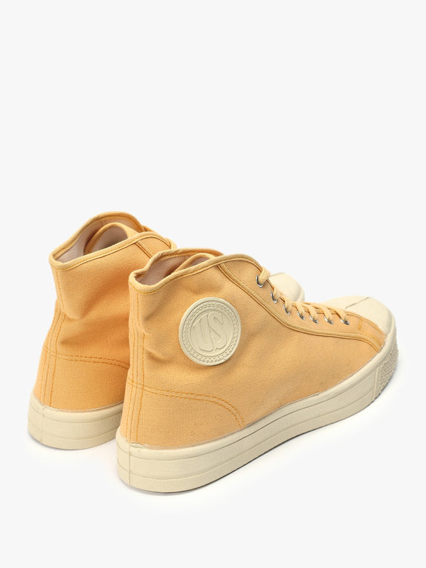 Men’s Military Ivory Gum High-Top Trainers