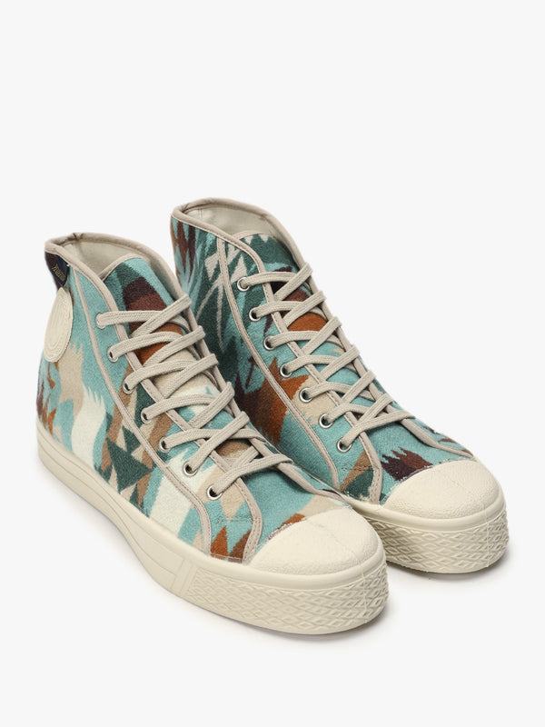 x Pendleton® Men’s Military Tuscon Aqua High-Top Trainers
