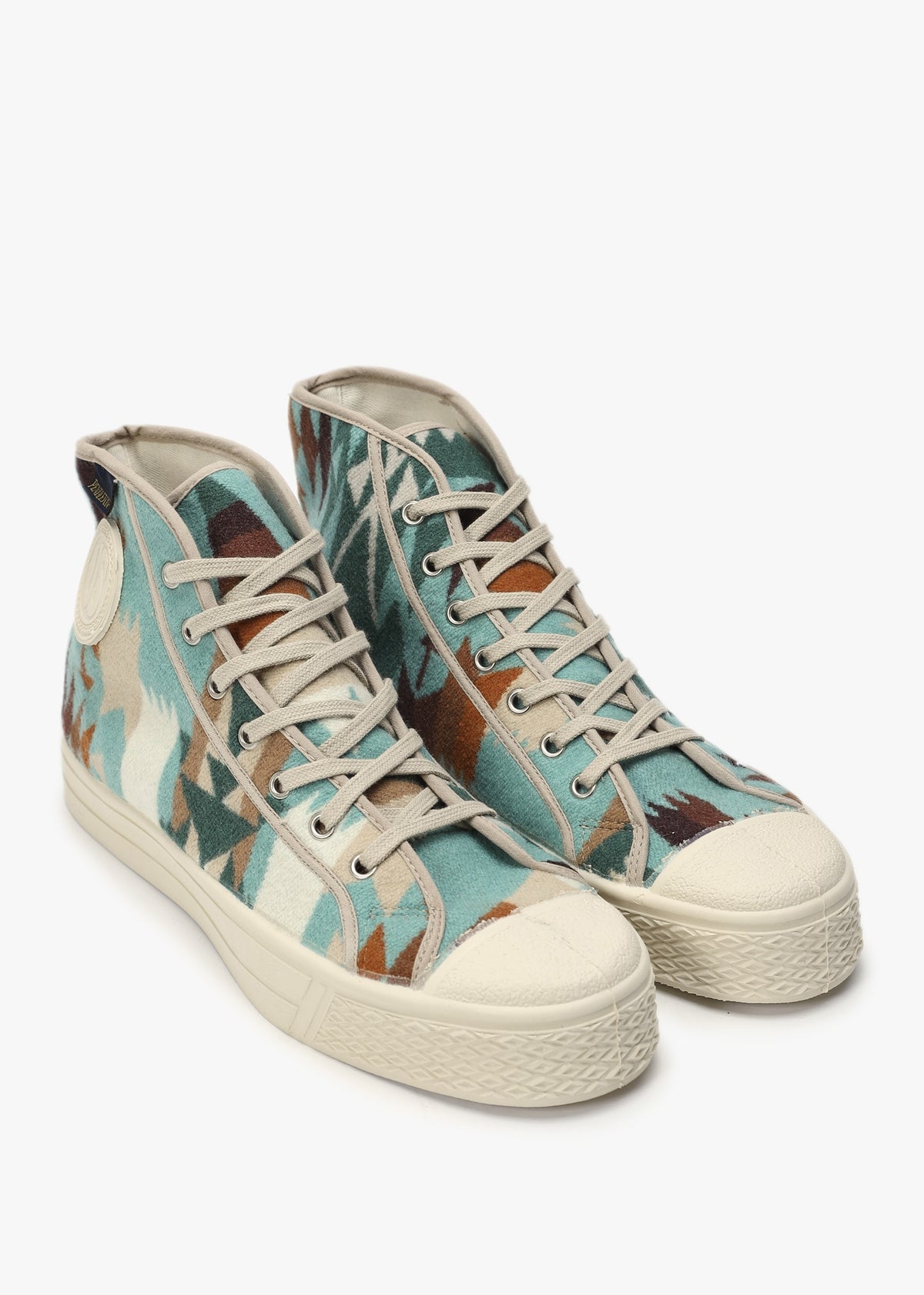 x Pendleton® Men’s Military Tuscon Aqua High-Top Trainers